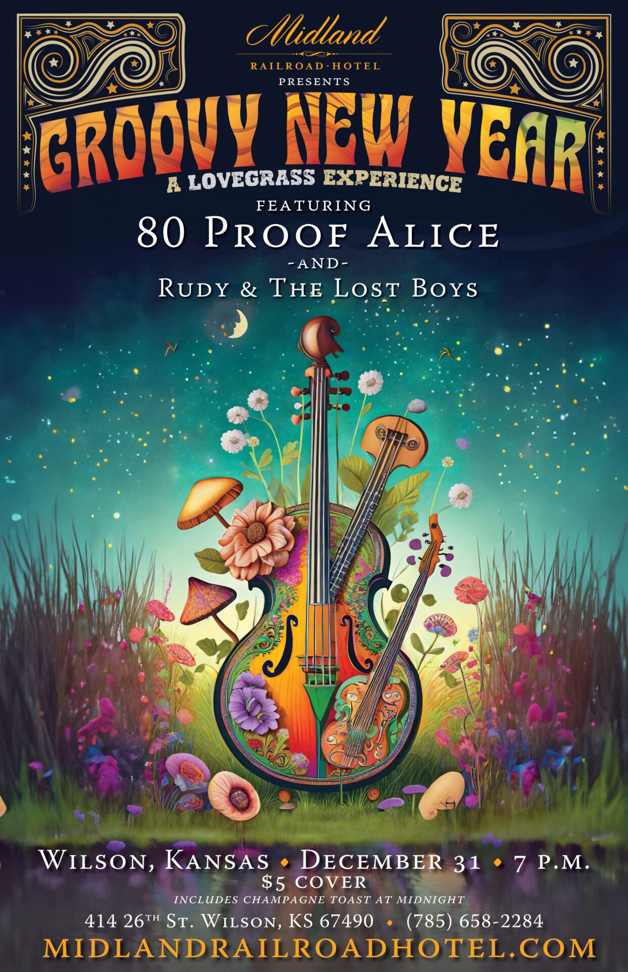 Groovy New Year , A Love grass Experience