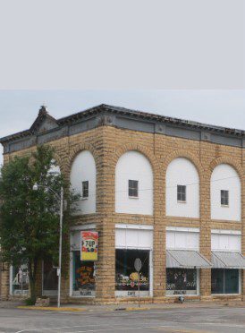 The Weber Peirano Building in Wilson KS
